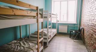 Гостиница МетроХостел Новосибирск Односпальная кровать в общем номере с 4 кроватями-3