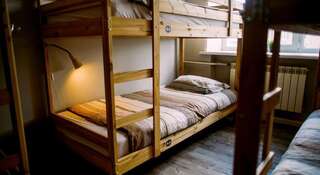 Гостиница МетроХостел Новосибирск Односпальная кровать в общем номере с 4 кроватями-4
